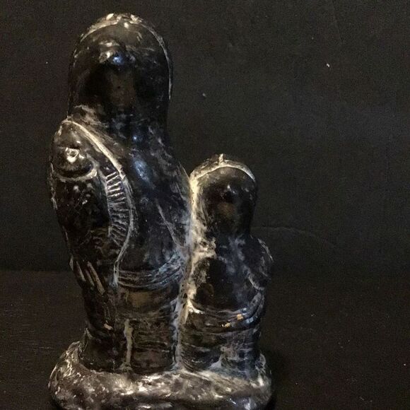 Inuit carving original soapstone carvings byAl Wolf - Picture 3 of 6